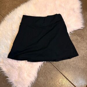 Elegant Black Women's Tennis/Golf Skirt